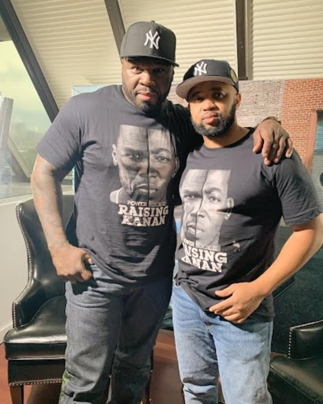 Sid Mali with 50 Cent